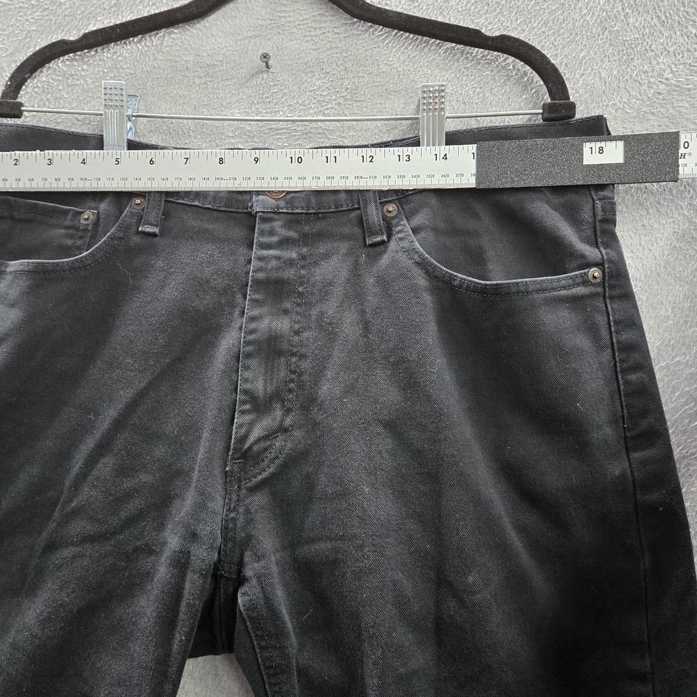 Levi's 541 Men Jeans 36X32‎ Black Denim Athletic Fit 30" Inseam - Picture 7 of 12